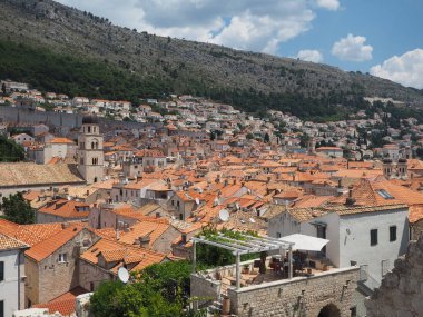 Dubrovnik 'in panoramik manzarası