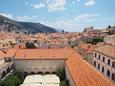 Dubrovnik 'in panoramik manzarası