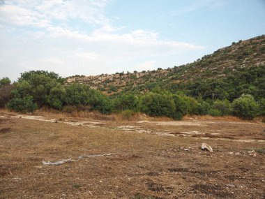 Cava, Rosolini kırsal çevre Shot - İtalya