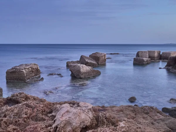 Снимок Моря Марзамеми Закате — стоковое фото