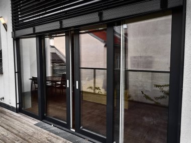 Modern mimarinin açık hava manzarası