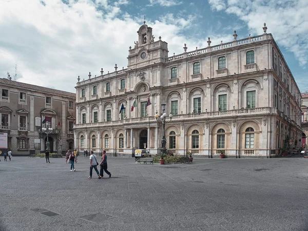 Catania Italië Augustus 2018 Shot Van Catania Een Zomerdag Catania — Stockfoto