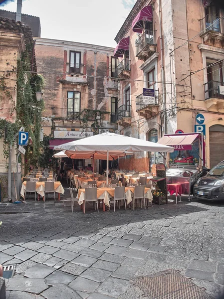 Catania Italië Augustus 2018 Shot Van Catania Een Zomerdag Catania — Stockfoto