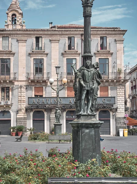 Catania Italië Augustus 2018 Shot Van Catania Een Zomerdag Catania — Stockfoto