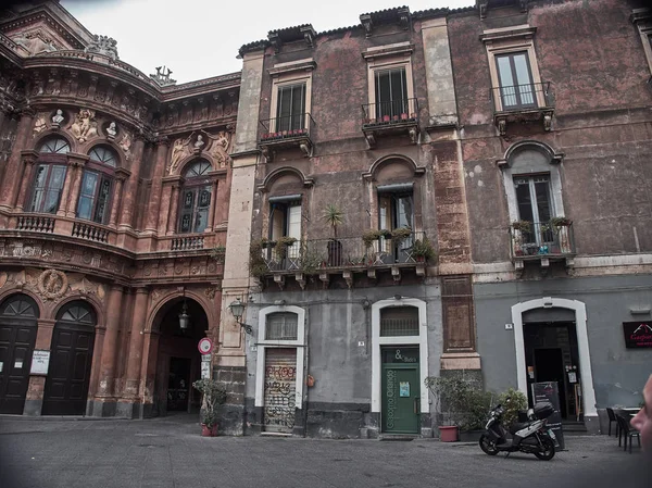 Catania Italië Augustus 2018 Shot Van Catania Een Zomerdag Catania — Stockfoto