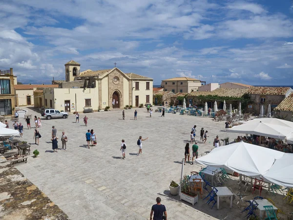 Marzamemi Italie Août 2018 Vue Marzamemi Sicile Italie — Photo