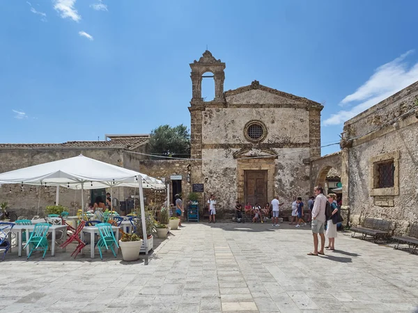 Marzamemi Italie Août 2018 Vue Marzamemi Sicile Italie — Photo