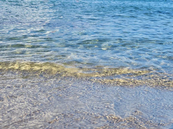 Vue Des Vagues Sur Sable Belle Plage Tropicale San Lorenzo — Photo