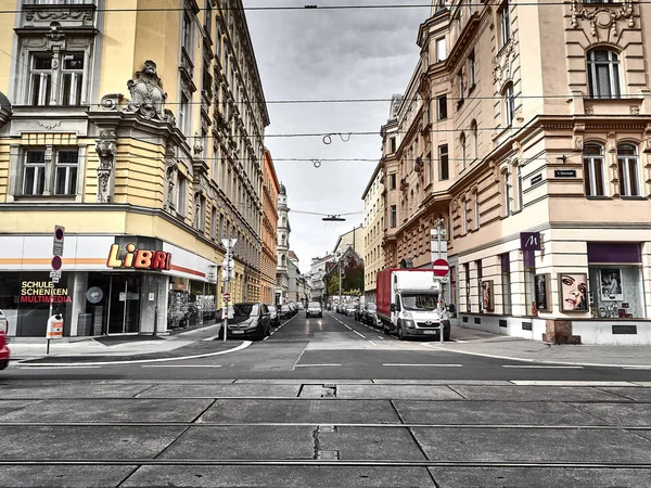 Вид на вулиці Відня — стокове фото