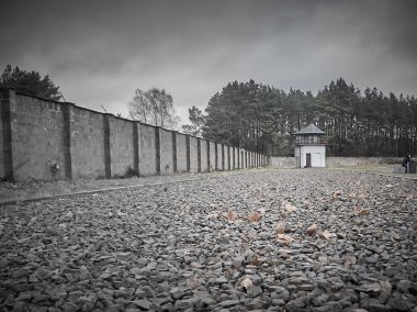 Sachsenhausen Toplama Kampı'nın görünümü