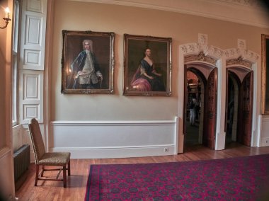 Cardiff, İngiltere - Semptember 16, 2018: Cardiff kalesinin görünümü