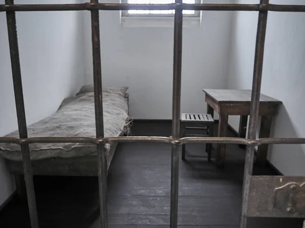 View of a prison at the Sachsenhausen Concentration camp — Stock Photo, Image