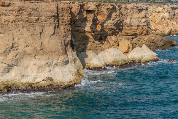Вид Побережье Фаммирио Природном Морском Заповеднике Недалеко Сиракуз Юге Сицилии — стоковое фото