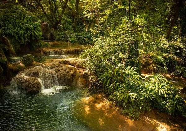 Cascada Krushuna Este Serie Cascade Nordul Bulgariei Lângă Lovech Ele — Fotografie, imagine de stoc