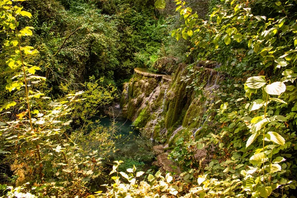 Водопад Крушуна Представляет Собой Серию Водопадов Северной Болгарии Недалеко Ловеча — стоковое фото