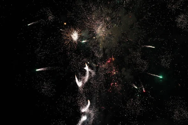 Fireworks. Moskova Şehir Günü 2019