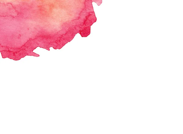 Pink watercolor abstract background. Beautiful spreading paint — Stock Photo, Image
