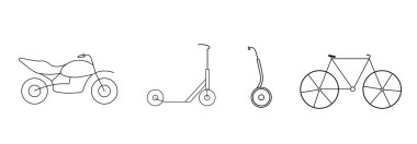 Beyaz arkaplanda basit bir simge kümesi. Işınlama simgesi elemanı. Kaliteli grafik tasarımı. Web siteleri, web tasarımı, mobil uygulama için imza ve sembol koleksiyonu simgesi. Vektör illüstrasyonu.