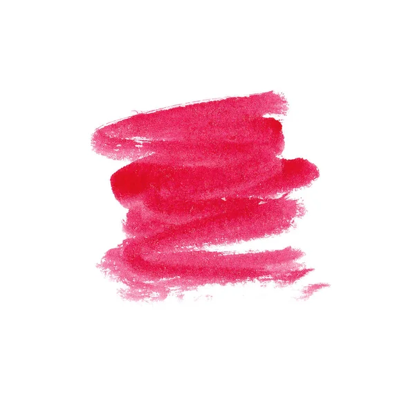 Fondo abstracto acuarela rosa. Hermosa pintura extendida en papel de acuarela blanco. Pintura a mano. Imagen para escritorio, diseño o tarjeta de felicitación . — Foto de Stock