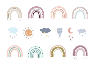 Download Boho Rainbows Free Vector Eps Cdr Ai Svg Vector Illustration Graphic Art