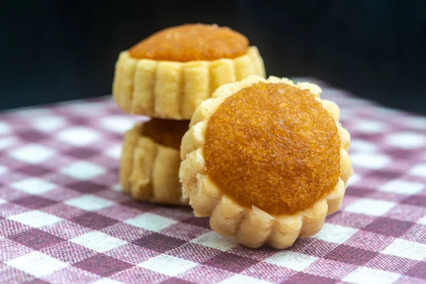 Mini crostata di ananas - Pasticceria malese all'Eid. Primo piano e — Foto Stock