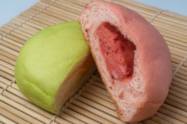 Japon Snack - Rattan mat renkli kavun Pan