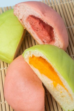 Japon Snack - Rattan mat renkli kavun Pan