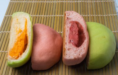 Japon Snack - Rattan mat renkli kavun Pan