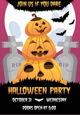 Mutlu Cadılar Bayramı daveti ilanı