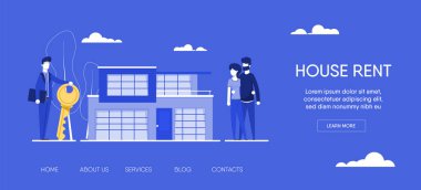 Emlakçı ile genç Aile