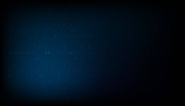 Soyut teknoloji mavi arka plan. Vektör illüstrasyon tasarımı.