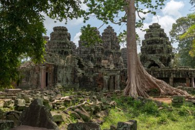 Tapınak gerekçesiyle içinde yatan düşmüş kayalar