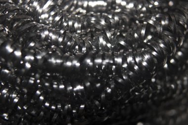 Close-up ovma pedi paslanmaz çelik gümüş fotoğraf