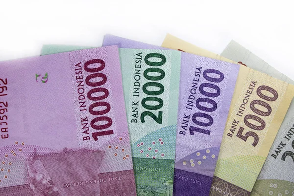 Nuevo Dinero Rupiah Indonesia Moneda Efectivo Financiación Pago — Foto de Stock