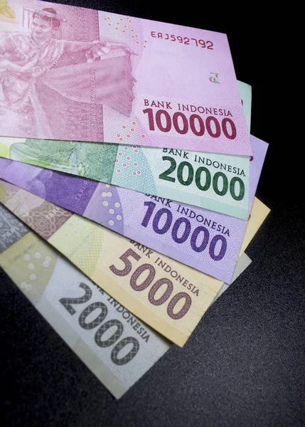 Nuevo Dinero Rupiah Indonesia Moneda Efectivo Financiación Pago — Foto de Stock