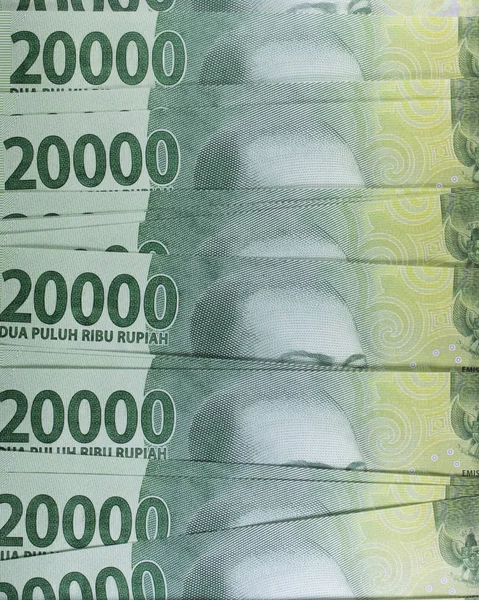 Nieuwe Twee Duizend Roepia Geld Indonesië Munt Geld Financiering Van — Stockfoto