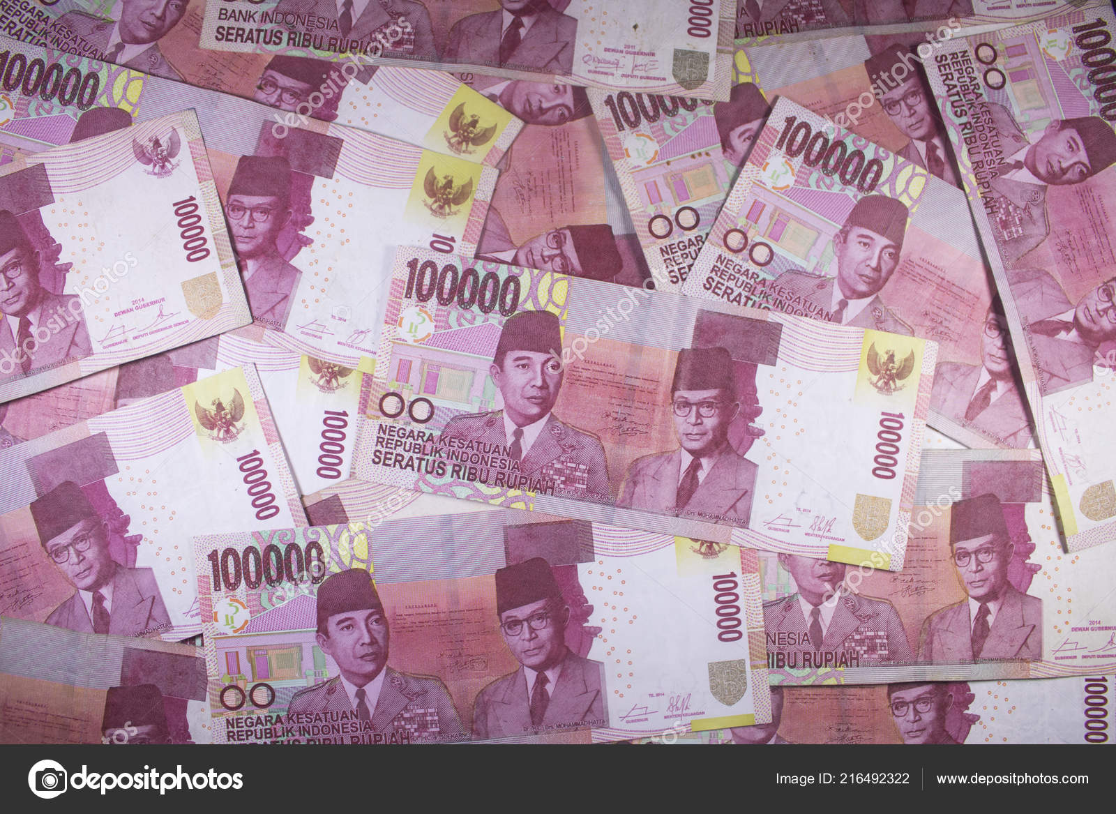 Full Frame Indonesian Rupiah Money Backdrop Stock Photo Image By C Vectorfirst
