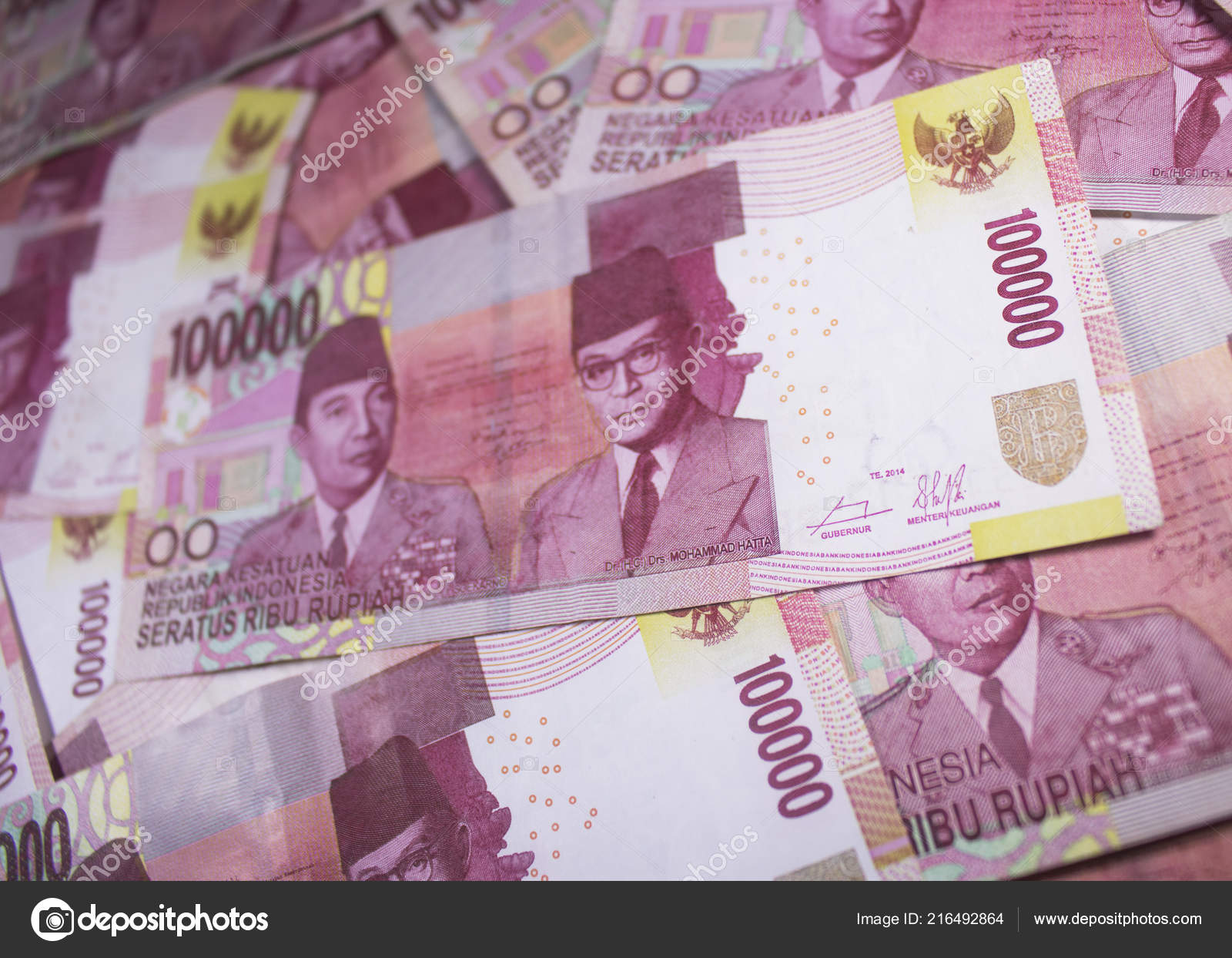 Full Frame Indonesian Rupiah Money Backdrop Stock Photo Image By C Vectorfirst