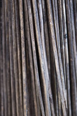 Hindistan cevizi yaprağı, Hindistan cevizi yaprak süpürge, coc dokusuna yapılan süpürge