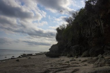 Beach view yaz tatil fotoğraf