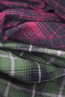 ekose flanel kumaş bez tartan hazır giyim tekstil