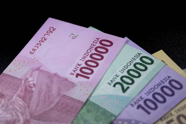 Nuevo Dinero Rupiah Indonesia Moneda Efectivo Financiación Pago — Foto de Stock