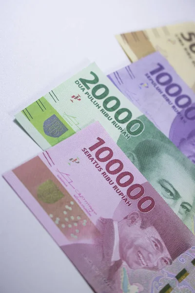 Nuevo Dinero Rupiah Indonesia Moneda Efectivo Financiación Pago — Foto de Stock