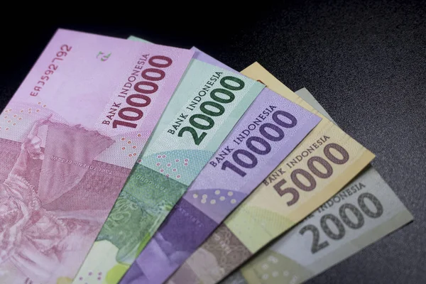 Nuevo Dinero Rupiah Indonesia Moneda Efectivo Financiación Pago — Foto de Stock