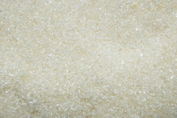 Rough Crystal White Sugar Photo Background — Stock Photo, Image