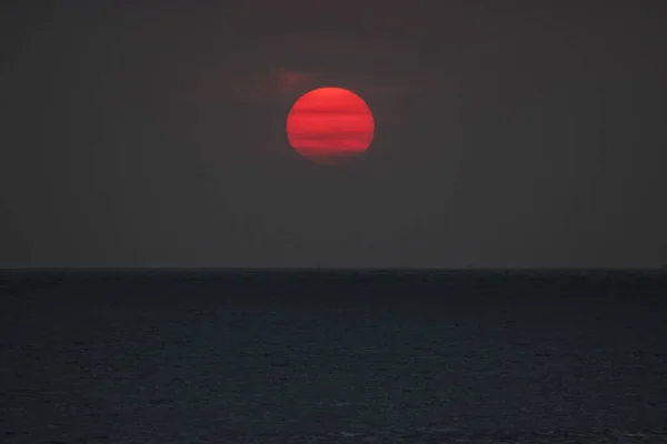 Beautiful Beach View Summer Holiday Sunset Photo — Stock Photo, Image