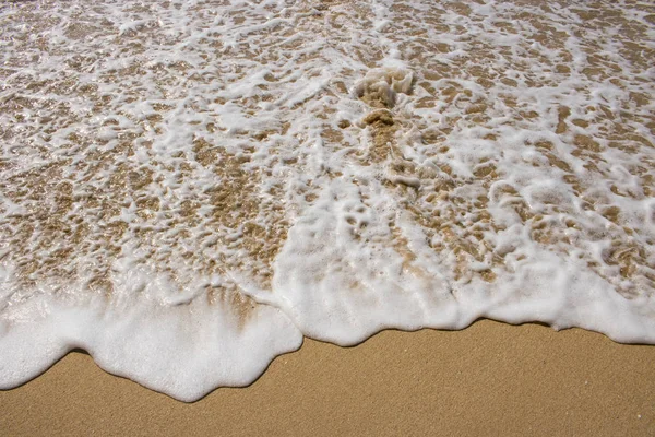 Прекрасный Вид Пляж Фото Летнего Отдыха — стоковое фото