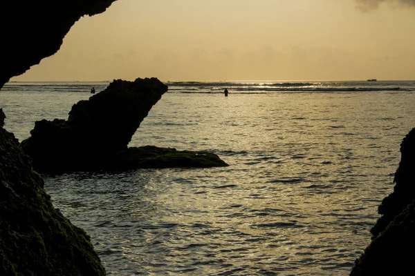 Schöne Bali Strand Landschaft Foto — Stockfoto