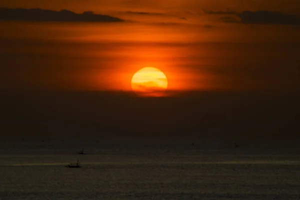 Beautiful Scenic View Sunset Beach — Stock Photo, Image