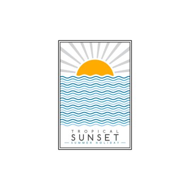 Beyaz arka planda yaratıcı renkli Yaz Broşürü 